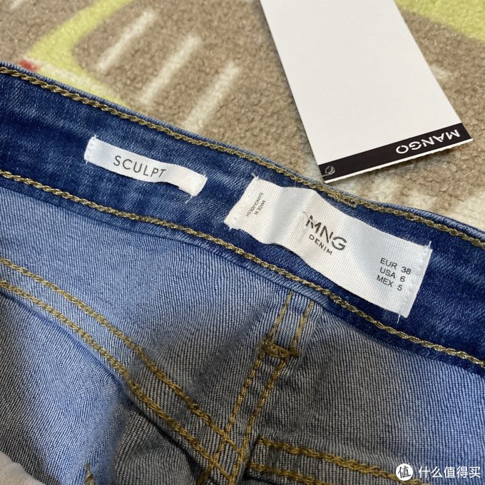 百搭实惠的基础款!MANGO牛仔裤