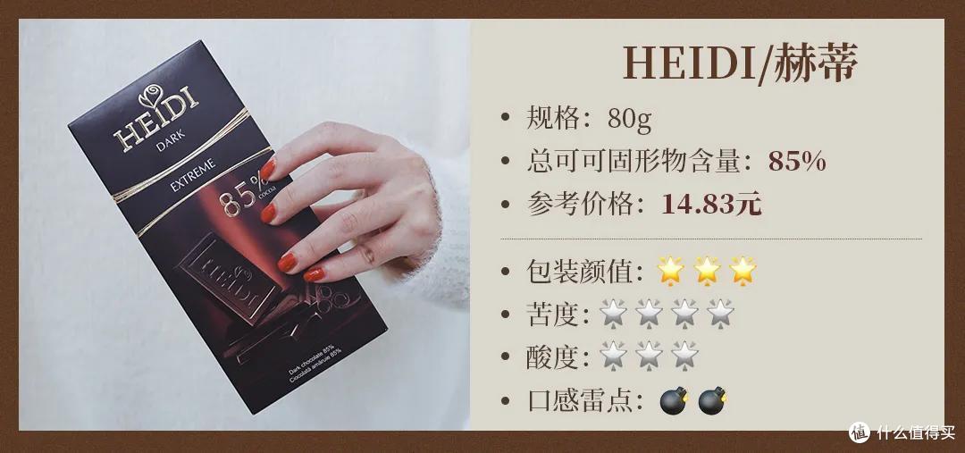 黑巧克力测评丨越苦代表感情越浓?520的正确打开方式是这样的