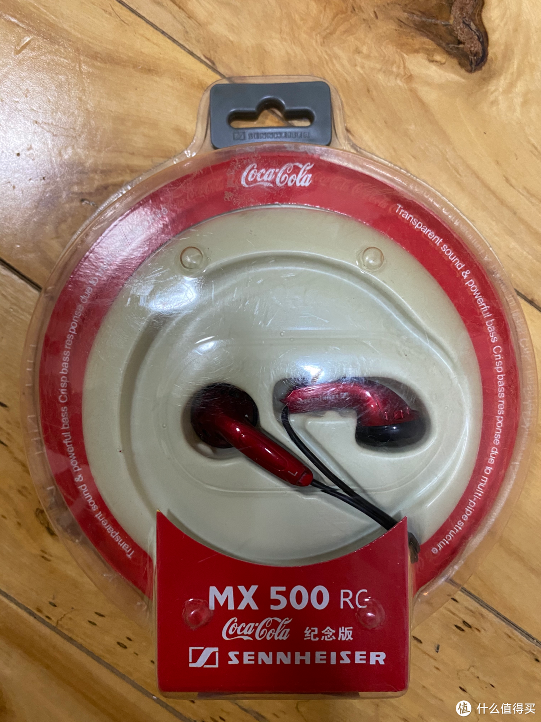 红色MX500耳机:森海塞尔+可口可乐联名限量纪念版