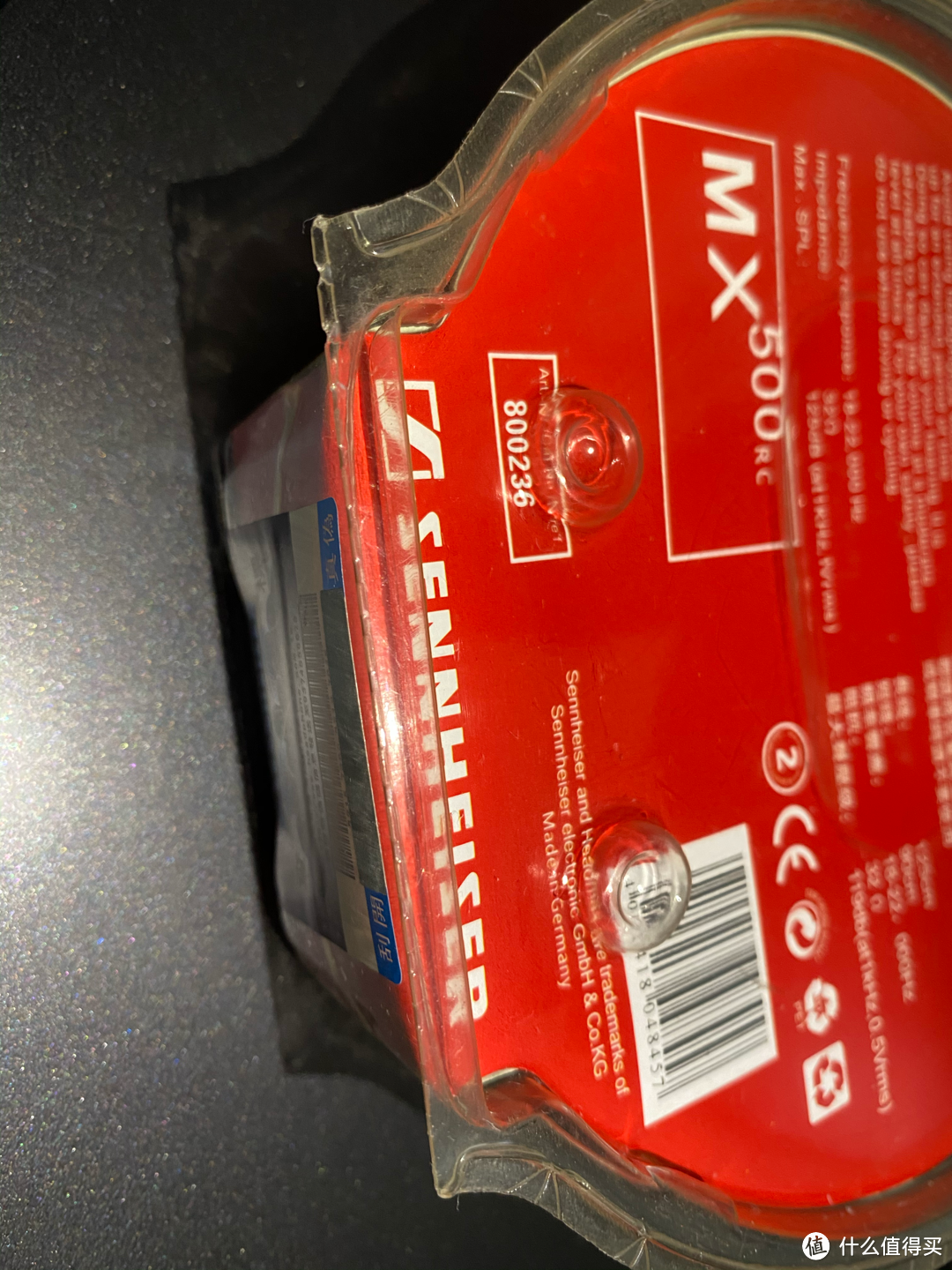 红色MX500耳机:森海塞尔+可口可乐联名限量纪念版