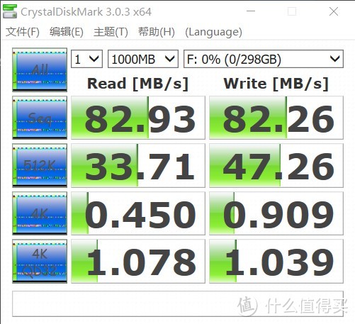 79腿国产换皮320gHDD无脑简单测评（2.5寸usb3.0）