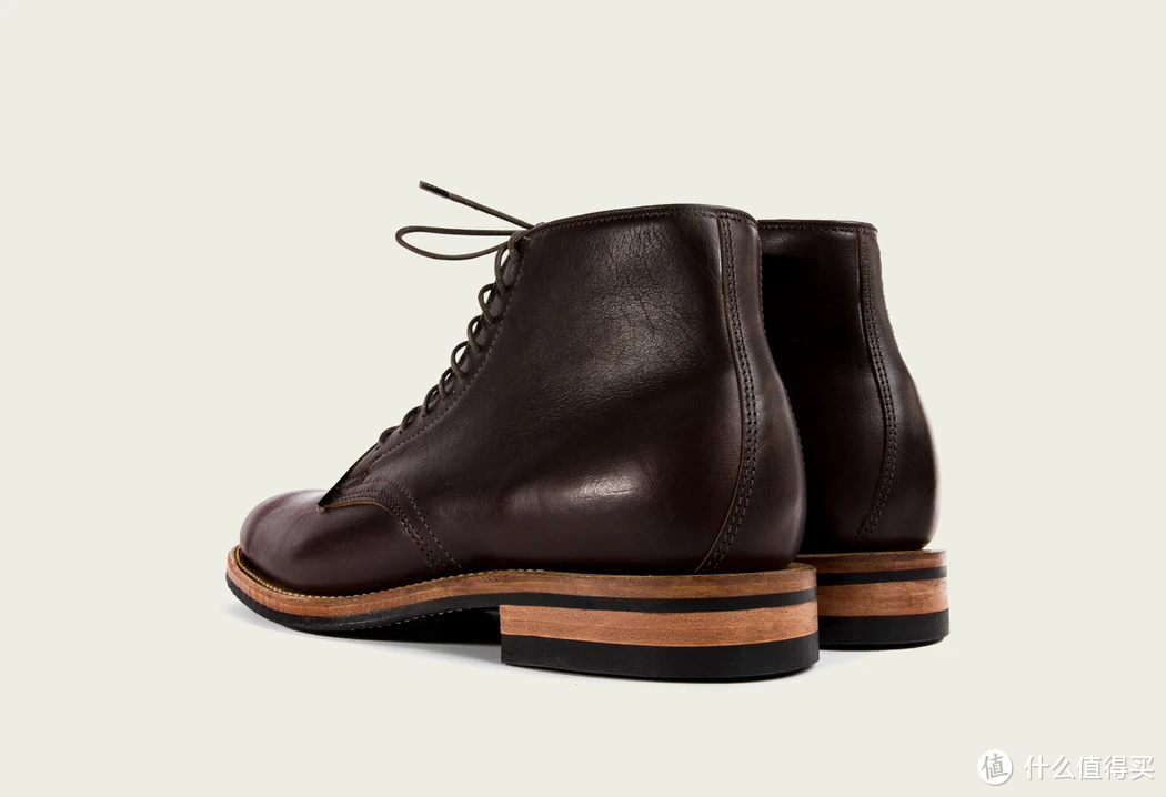 VIBERG Derby Boot Brown Classic Calf