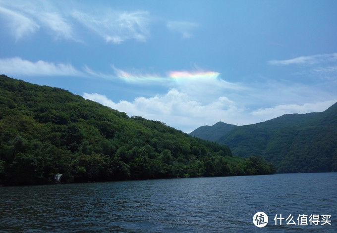 青山湖上的彩虹