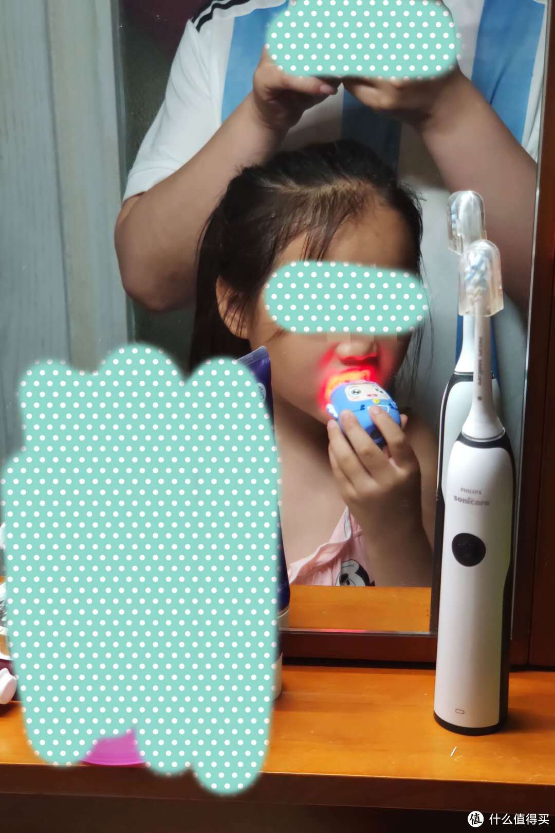 SALOVE（深爱）儿童U型电动牙刷开箱简评，公主的美好一天从刷牙做起