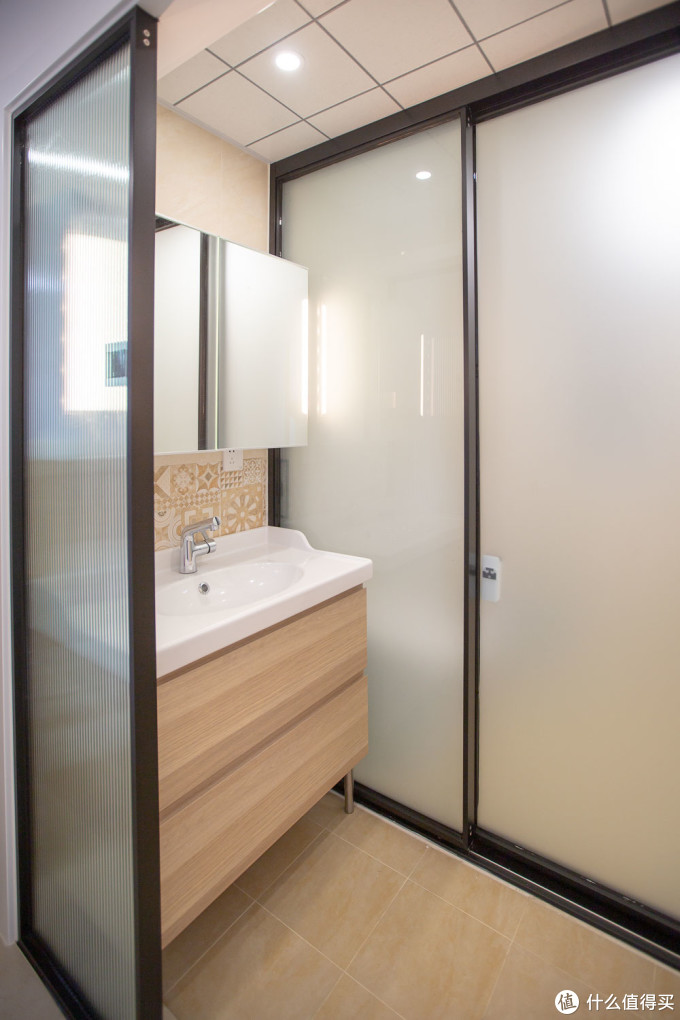 It项目经理搞装修篇七 千挑万选最后选择的好看又实用的浴室柜组合竟然是它 卫浴用品 什么值得买