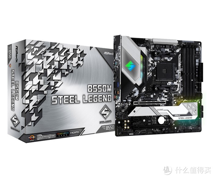 硬派迷彩风、用料强化:华擎 发布B550/B550M Steel Legend 钢铁传奇主板