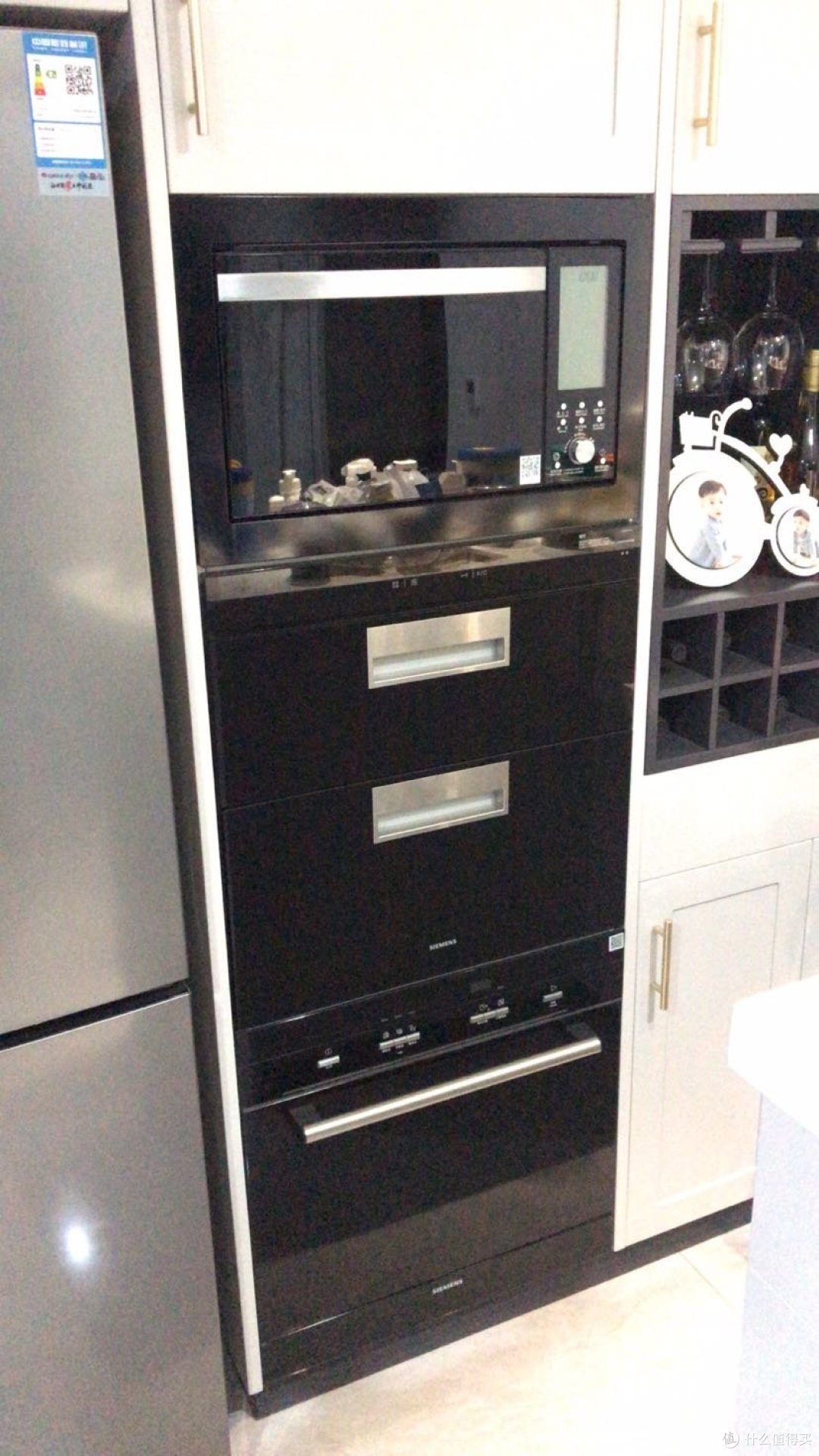 最上方是微波炉