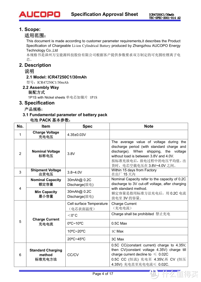 万宝针型圆柱钢壳锂电池量产，产品获昂达TWS耳机采用