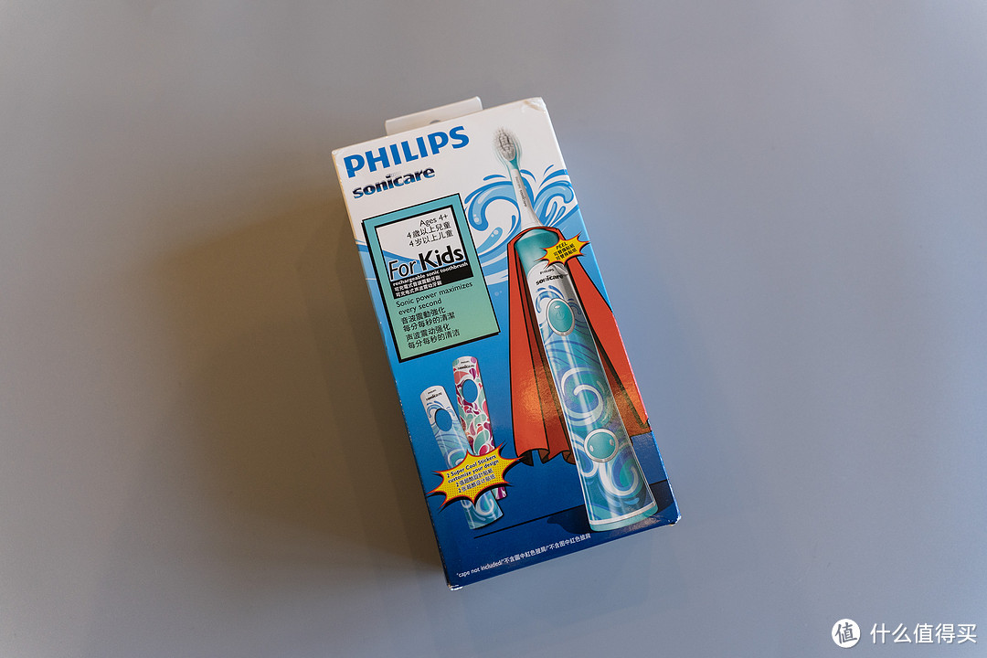 全家都是飞利浦电动牙刷的粉-飞利浦(PHILIPS) 儿童声波震动牙刷入手晒单