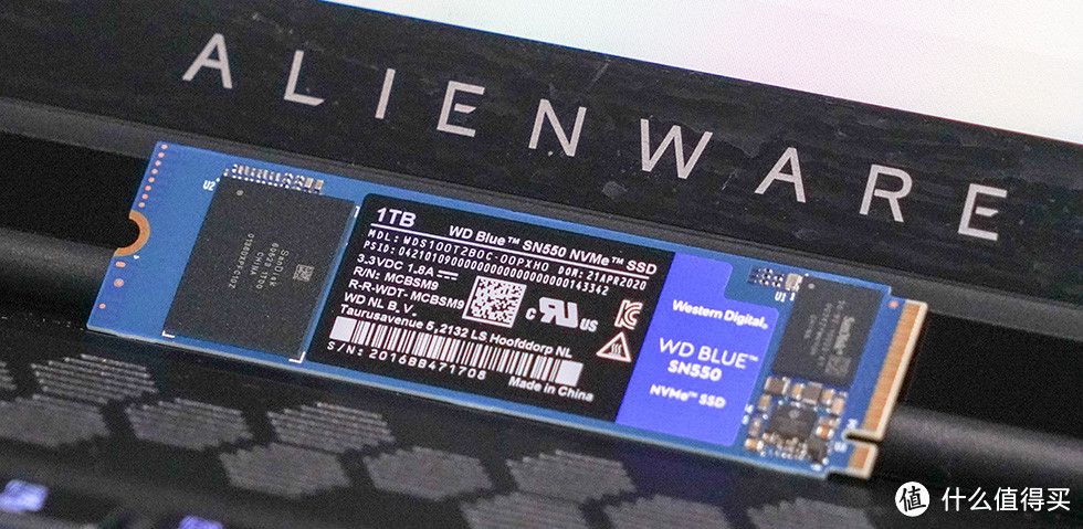 不到1元1GB的四通道NVME固态 WD Blue SN550 1TB开箱体验