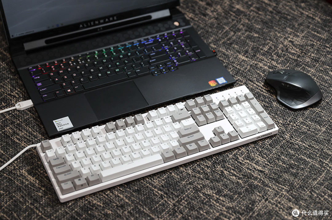 买稀有轴送键盘?杜伽TAURUS K310天然白开箱体验
