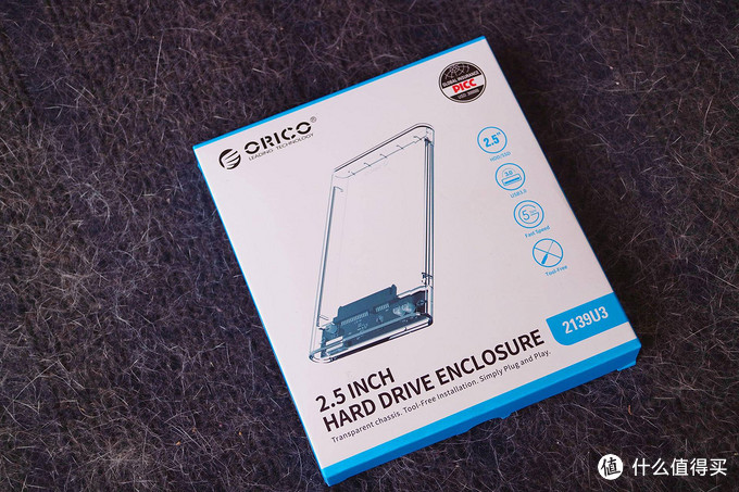 奥睿科ORICO2.5英寸全透明移动硬盘盒