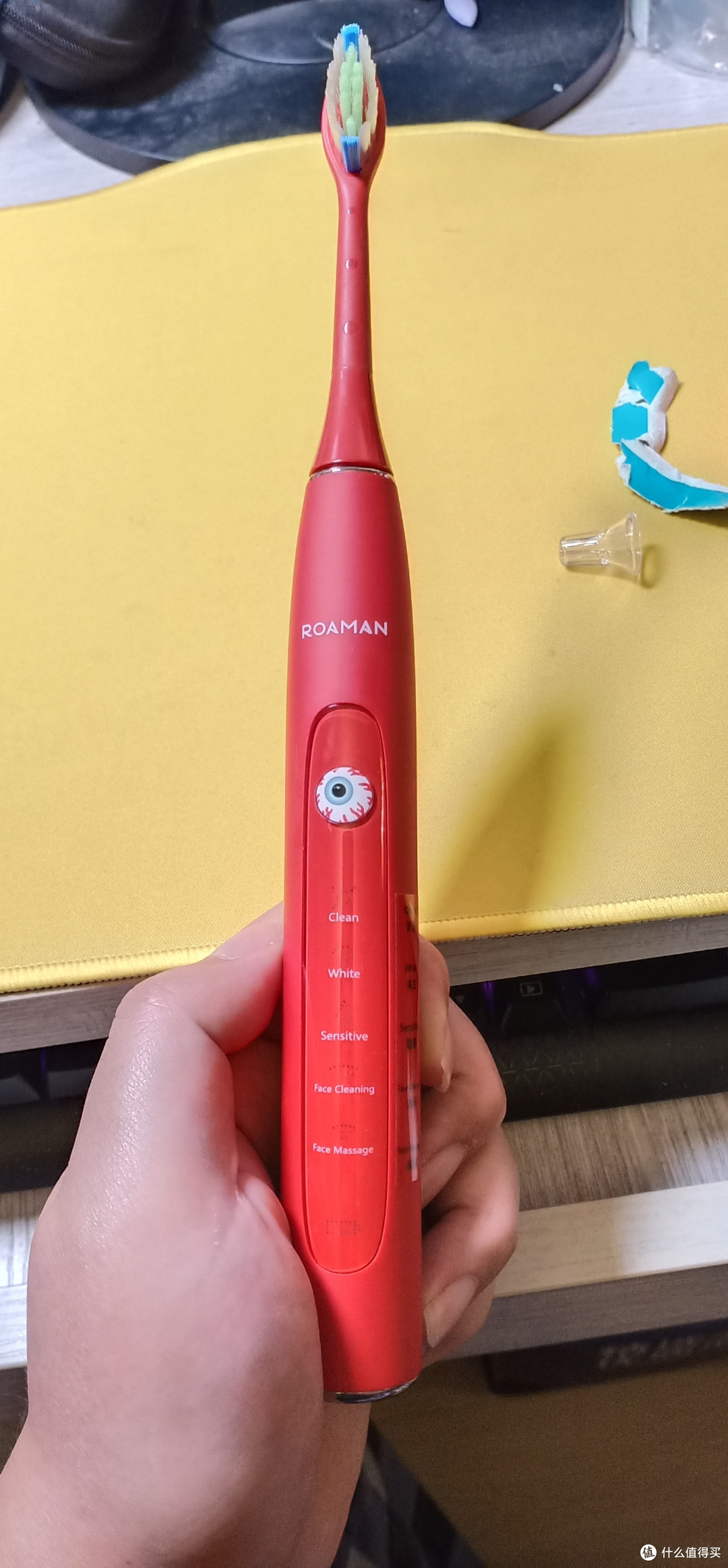 省力乎，洁净乎,操作简单乎?Roaman声波电动牙刷拆箱使用体验告诉你答案