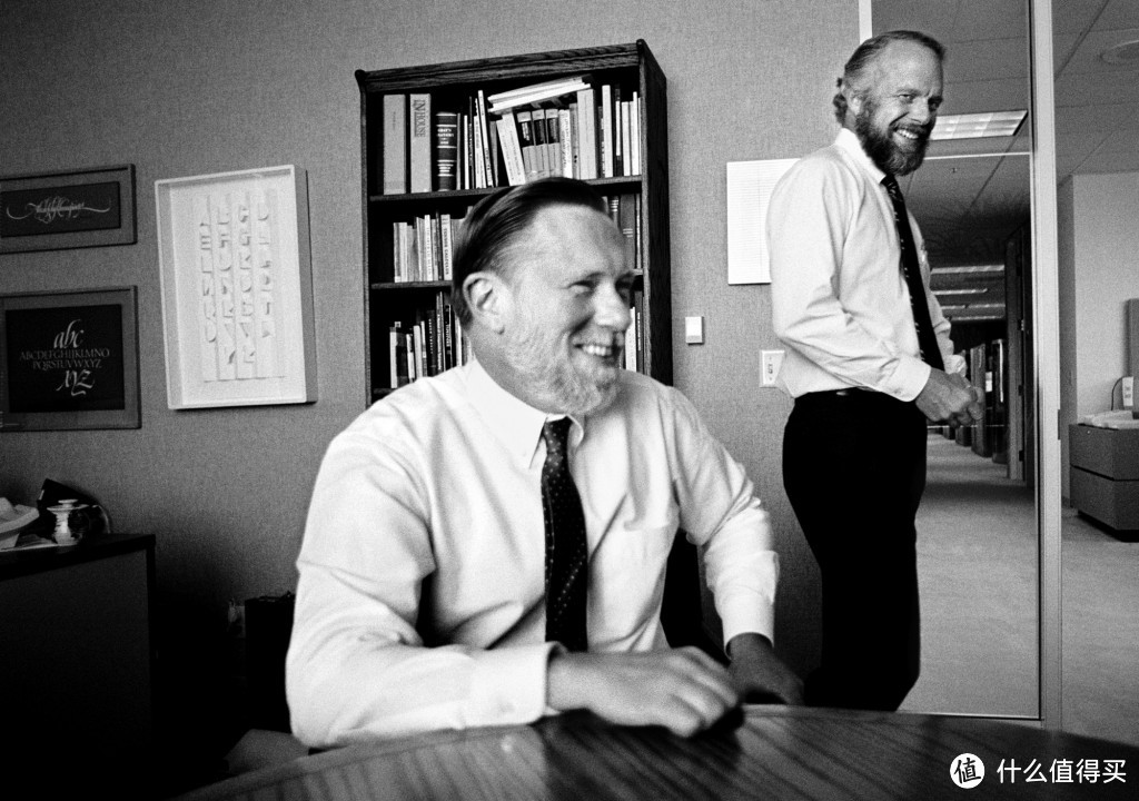 The Founders of Adobe Systems Preparing to Release Photoshop. Mountain View, CA, 1988. (Photo Credit: Doug Menuez)