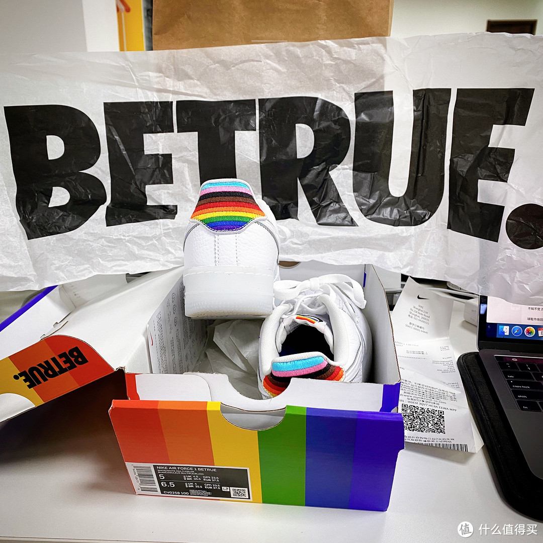 一起来看鞋（1）: Nike Air Force 1 “Betrue”系列首发AF1开箱测评