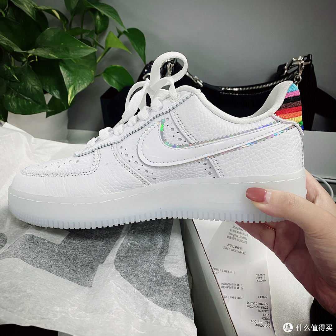 一起来看鞋（1）: Nike Air Force 1 “Betrue”系列首发AF1开箱测评