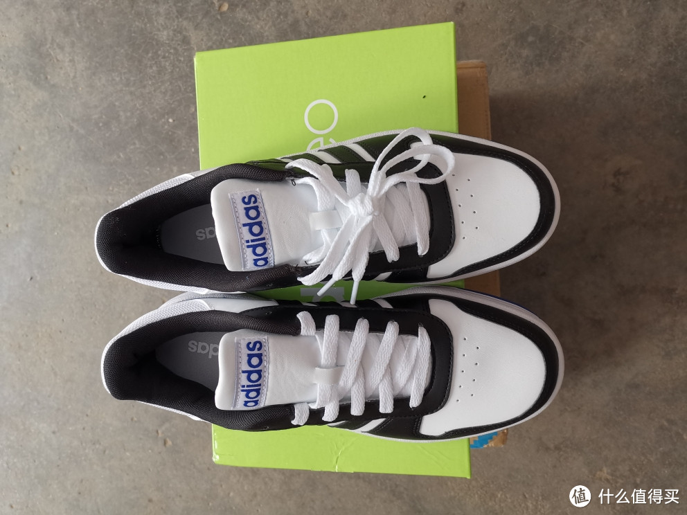 阿迪达斯adidas neo HOOPS 2.0男子休闲运动鞋开箱