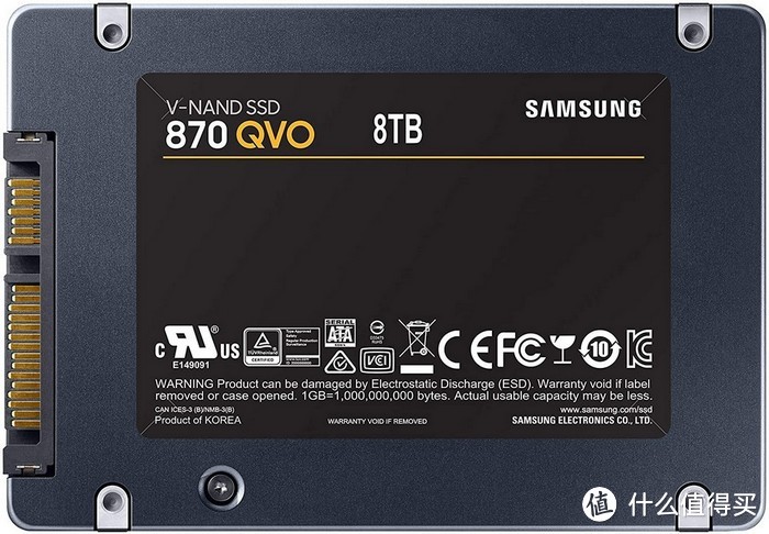 还是QLC、最高8TB：三星870 QVO SSD低调上架亚马逊