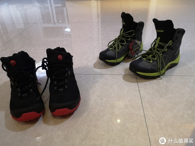 唯品会迈乐徒步登山鞋在家v底测试