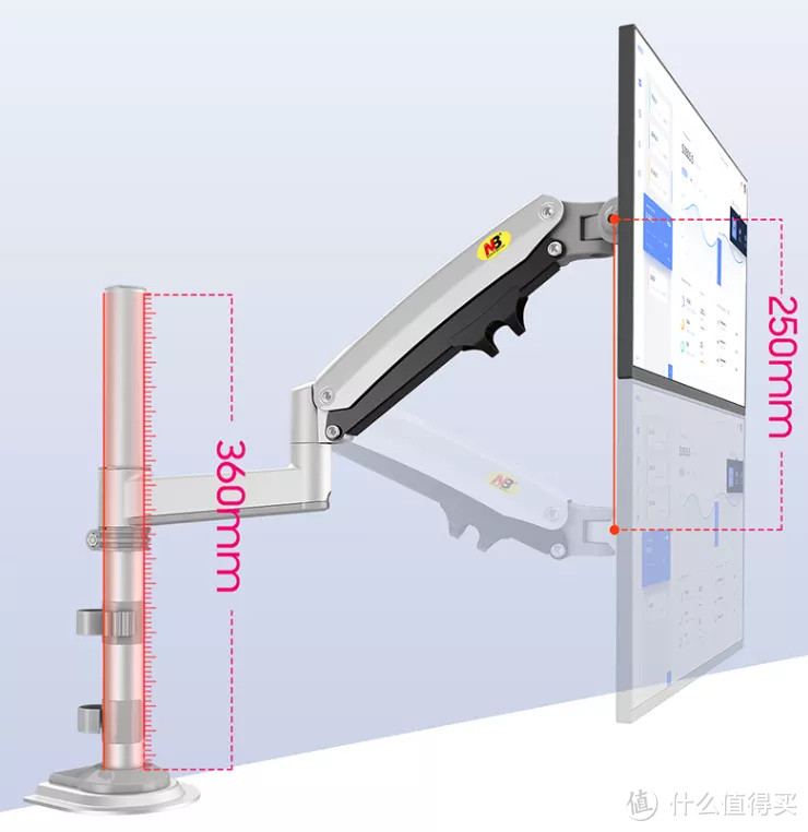 NB这款新品桌面升降架，一定要推荐给大家！