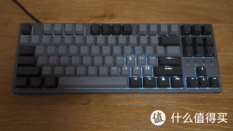 低调实力派——杜伽K320深空灰白光限定版键盘上手