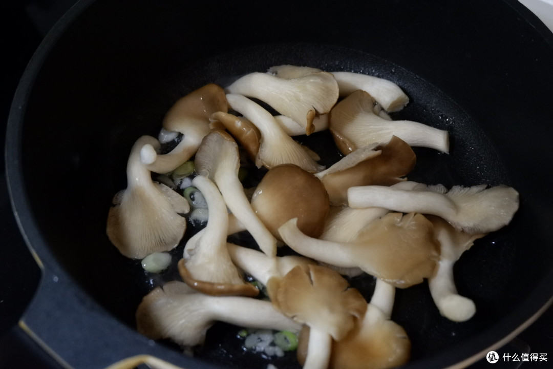 鲜美无比！平菇炒青菜~竟然这么好吃巨下饭