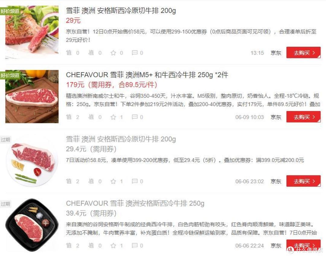 五款高性价比牛排,全都在京东下单,建议你的冰箱常备!