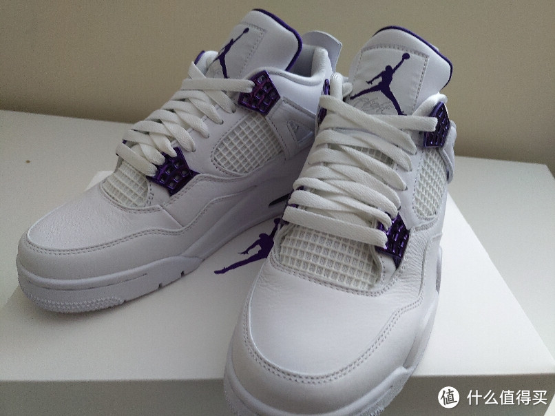 纯粹之美，Air Jordan 4 白紫 "Purple Metall