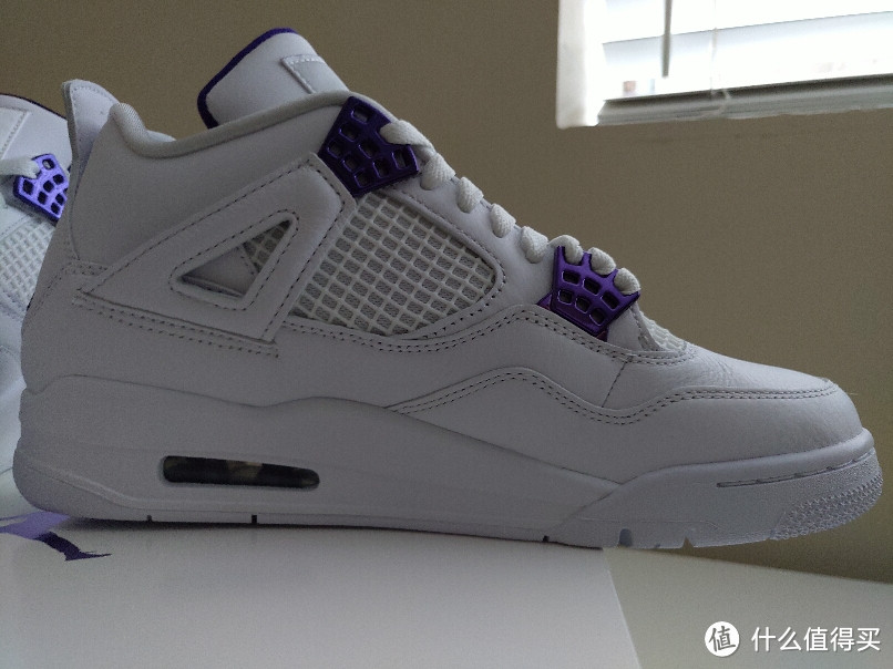 纯粹之美，Air Jordan 4 白紫 "Purple Metall