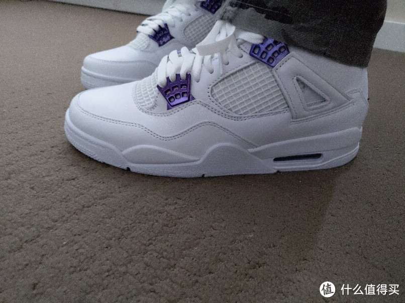 纯粹之美，Air Jordan 4 白紫 "Purple Metall