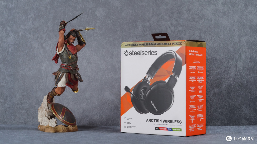 Type-C 加持 2.4GHz，赛睿 Arctis 1 Wireless 无线耳机开箱体验