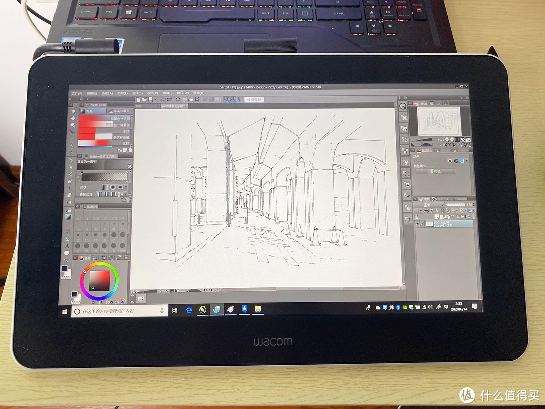 我用Wacom One手绘屏设计一套NBA海报，效果真的要比鼠标操作好爆了！