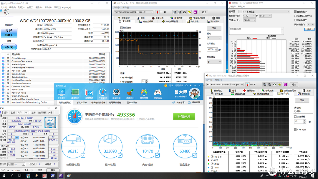 WD Blue SN550 1t NVMe SSD性能和兼容性到底如何？可能是全网最详细的测试！