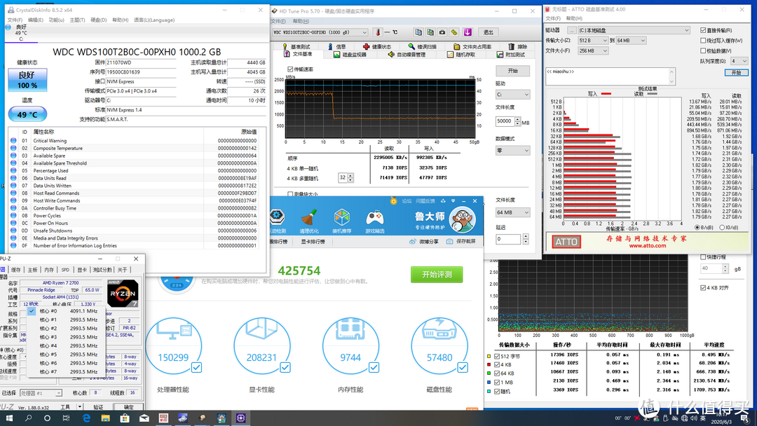 WD Blue SN550 1t NVMe SSD性能和兼容性到底如何？可能是全网最详细的测试！