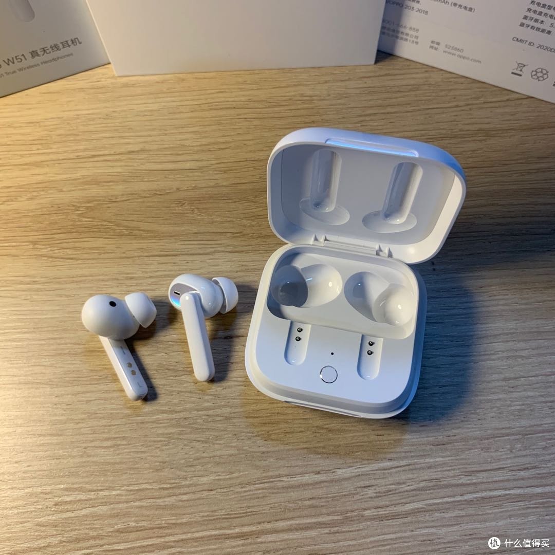 OPPO Enco W51 真无线降噪耳机 开箱 体验