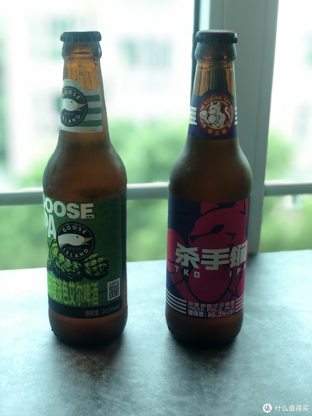 这里的啤酒与小食最搭配--Goose Island鹅岛 + Boxing Cat 拳击猫精酿啤酒