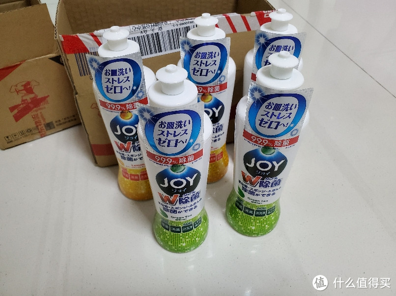 几滴可以洗净一水槽碗碟的日本进口 JOY超浓缩洗洁精190ml 开箱