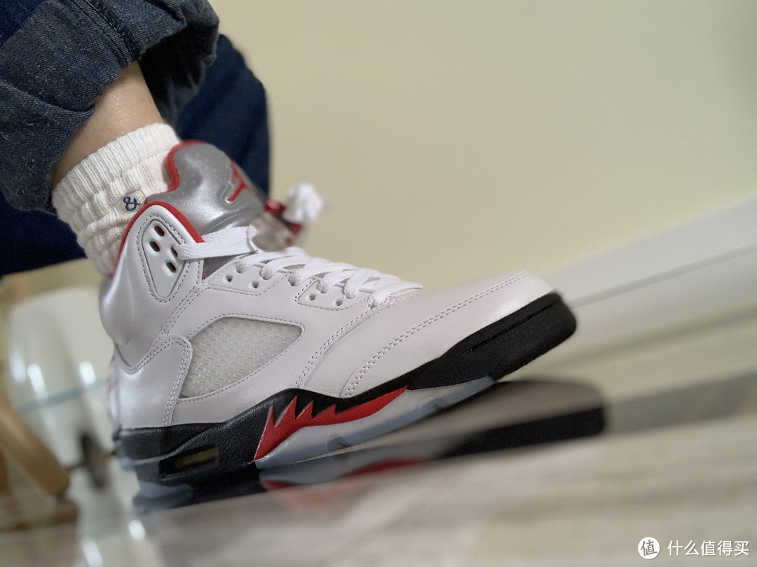 初试拼多多买鞋AIR JORDAN 5 Fire Red流川枫和Yeezy