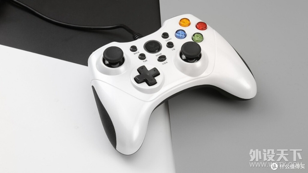 雷柏v600有线振动手柄2020版图赏