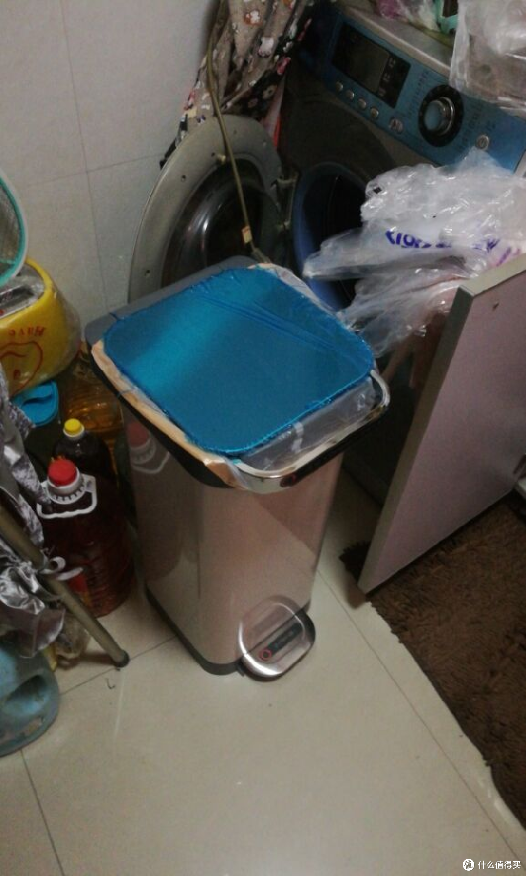 HP/华萍可压缩垃圾桶 25L开箱测评