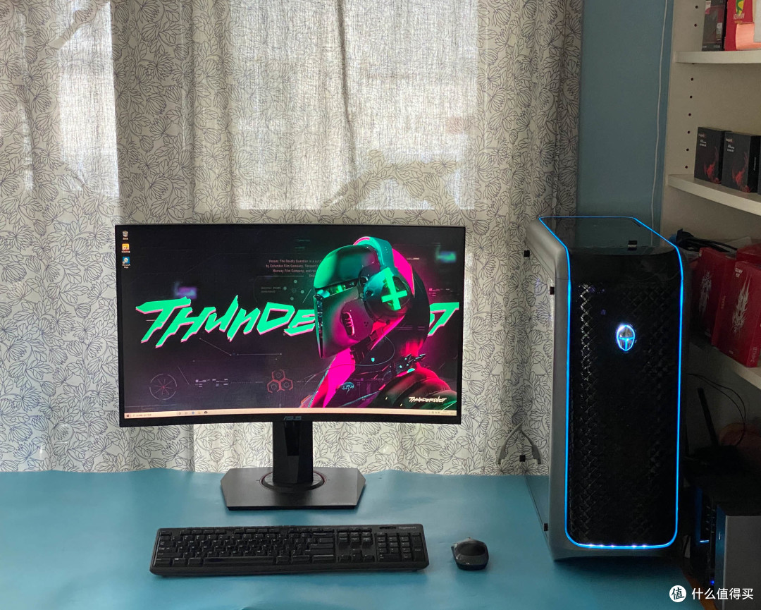 雷神911黑武士三代台式机从开箱到游戏体验