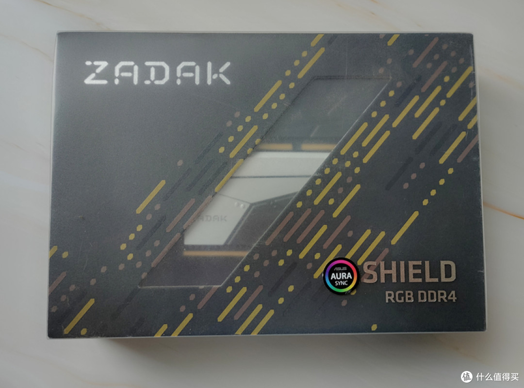 ZADAK 扎达克 DDR4 3600 16GB(8G×2)套装SHIELD RGB灯条开箱体验