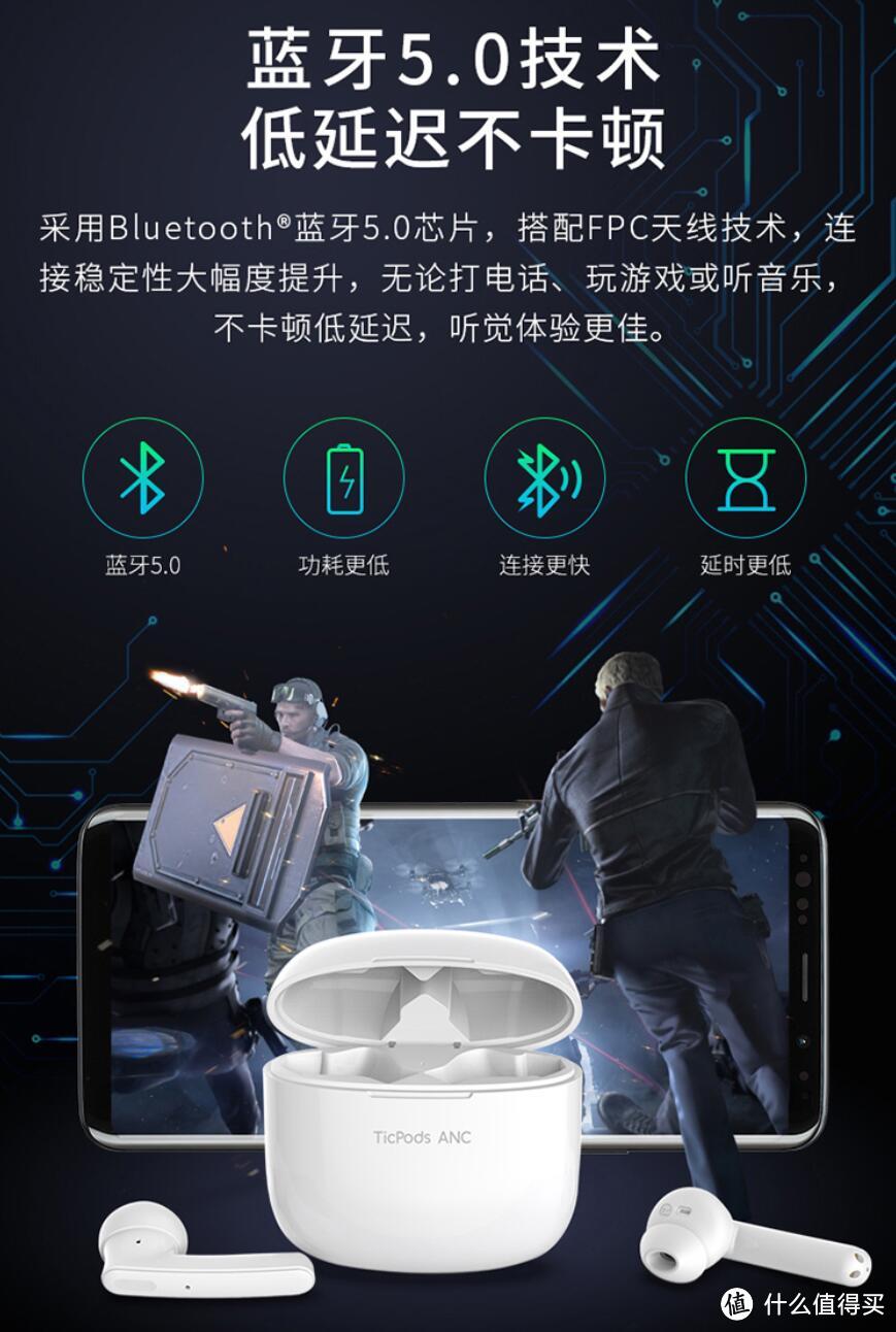 主动降噪、18小时续航：出门问问发布TicPods ANC真无线耳机