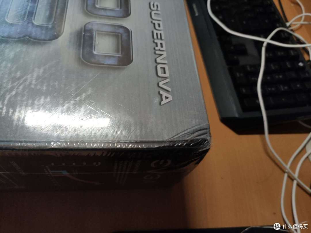 盒子角有挤压痕迹