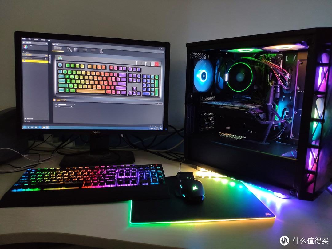 美商海盗船  iCUE 465X RGB SE 星河版 机箱开箱体验