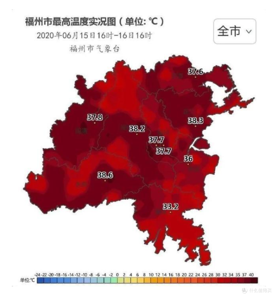 给值友们看看新火炉之首大福州的天气