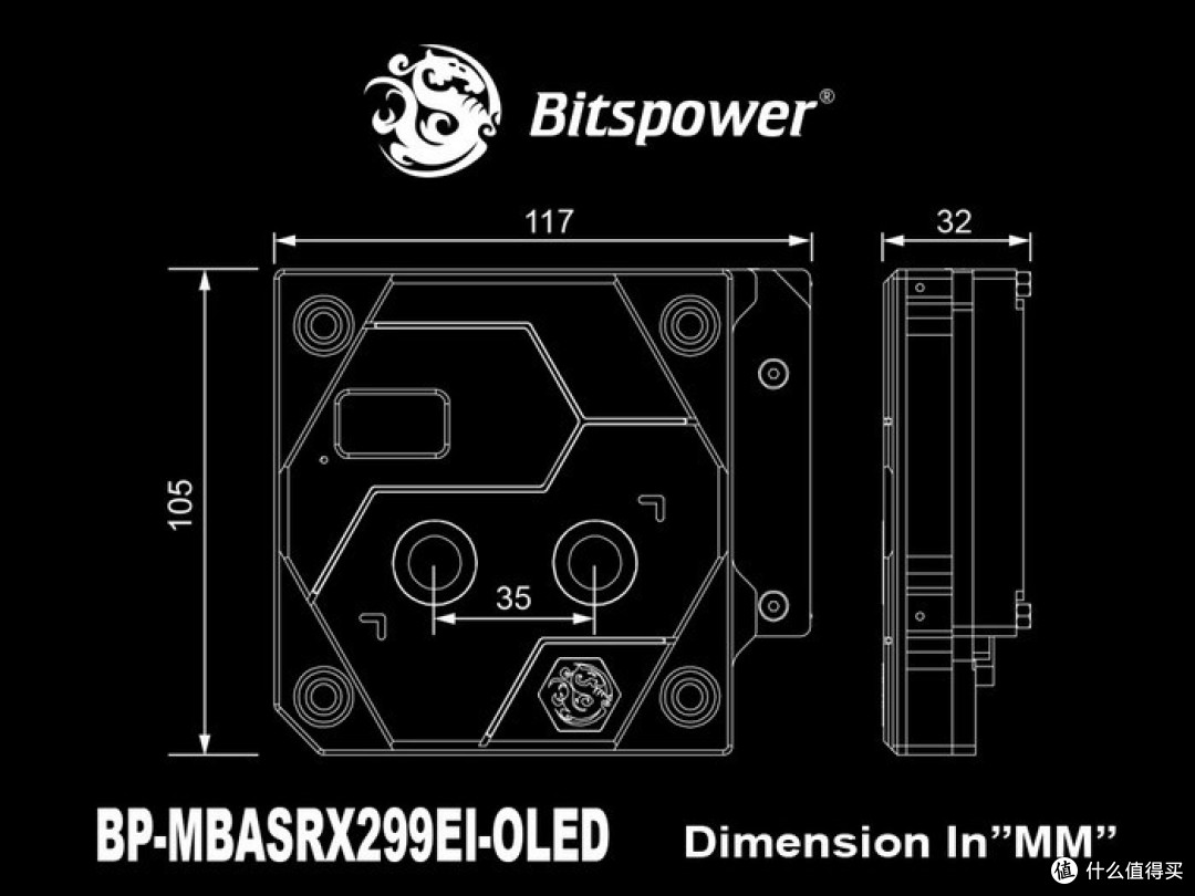 ITX上高端分体水冷？Bitspower专为华擎 X299E-ITX/ac打造分体水冷头