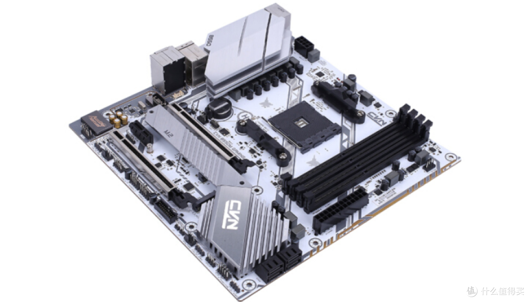七彩虹发布CVN B550M白色主板：不比X570差，诚意12相供电、双M.2 SSD