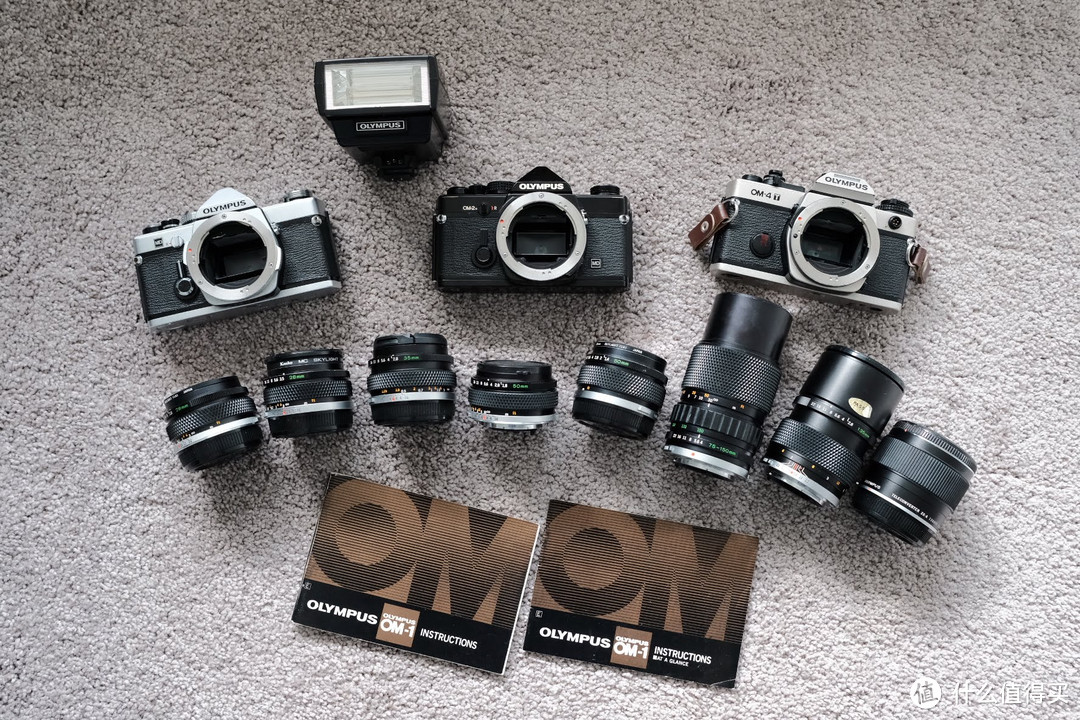 OM-1 MD，OM-2N MD，和OM4T以及镜头若干