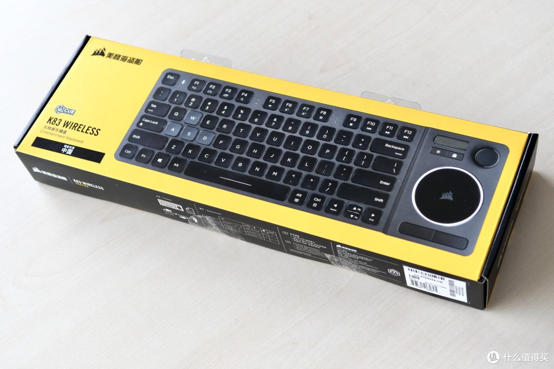 HTPC完美搭档!贼船K83无线娱乐键盘上手测试